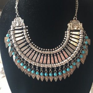Moroccan tribal necklace